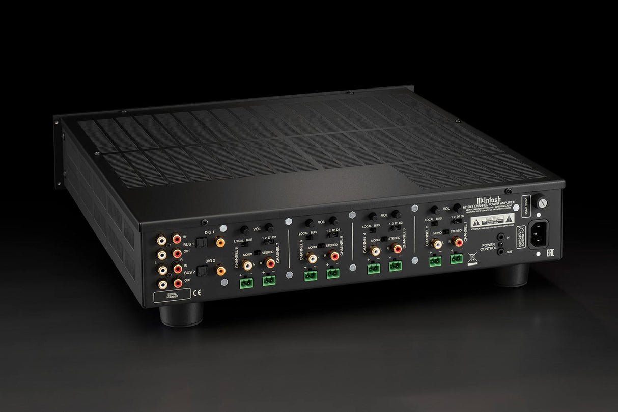 McIntosh MI128, 8-ių kanalų galios stiprintuvas