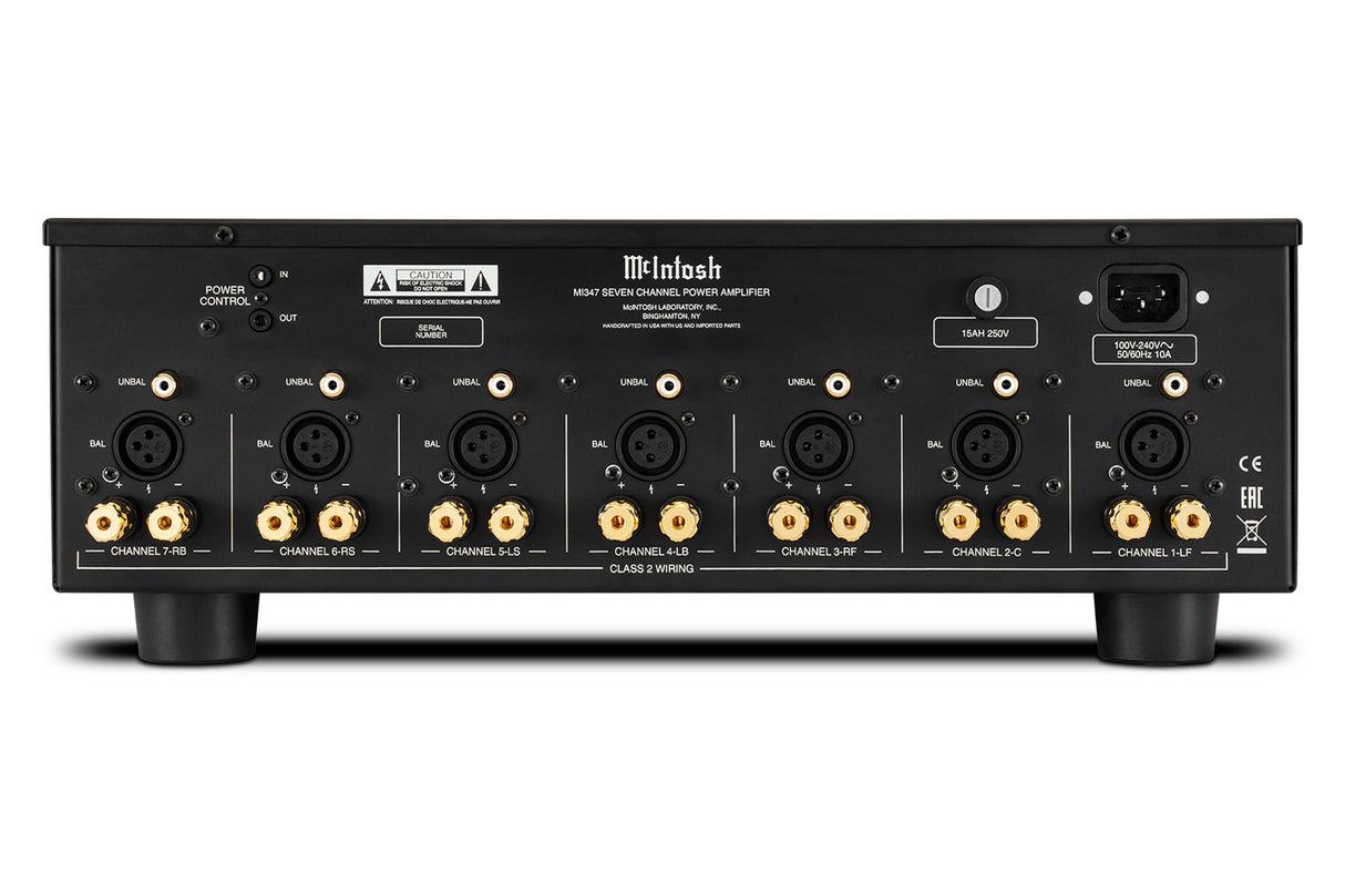 McIntosh MI347, 7-ių kanalų galios stiprintuvas