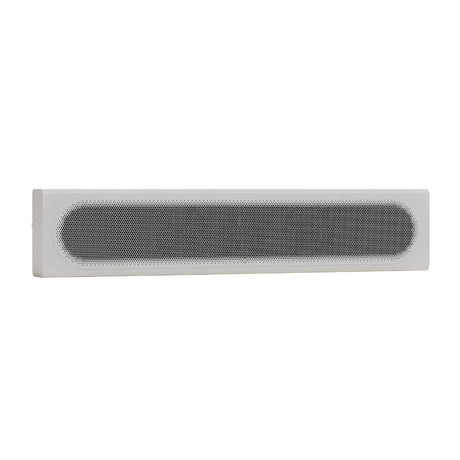 Monitor Audio Radius On-Wall 4G, sieninė garso kolonėlė - Balta kolonėlė iš šono kampo
