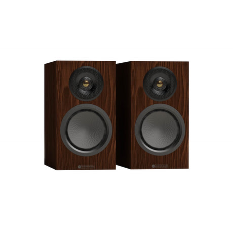 Monitor Audio Silver 50 8G, lentyninės garso kolonėlės - Medžio rašto korpusas, aukštų dažnių garsiakalbis, žemų dažnių garsiakalbis