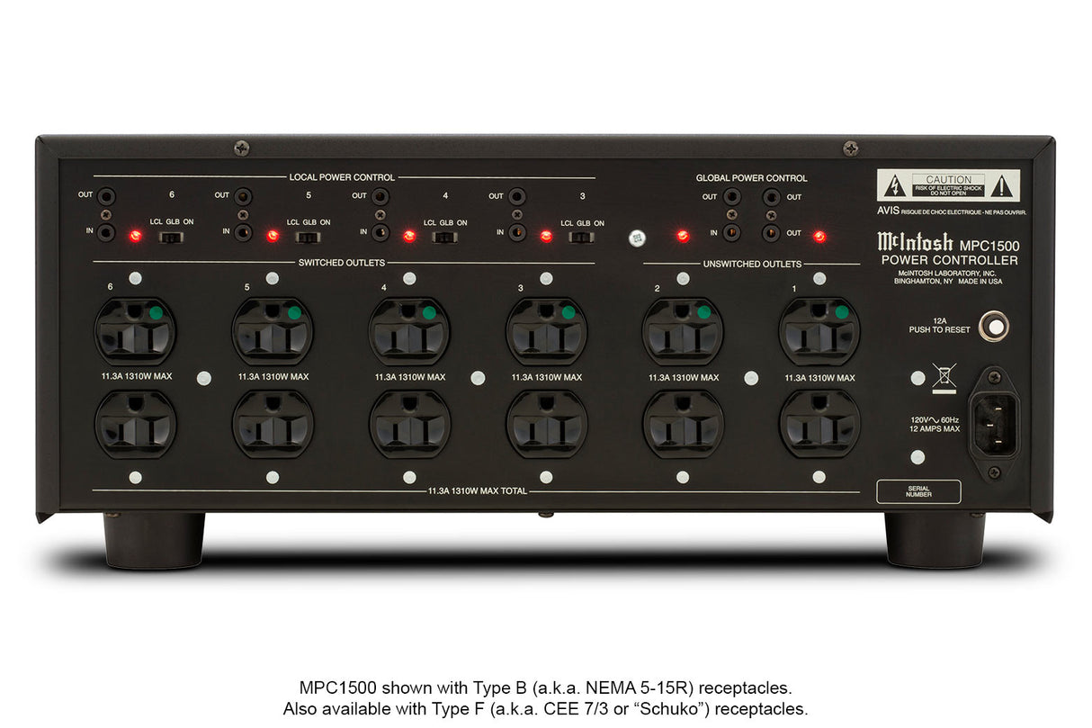 McIntosh MPC1500, maitinimo valdiklis, filtras