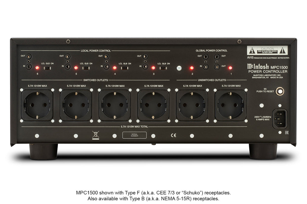 McIntosh MPC1500, maitinimo valdiklis, filtras