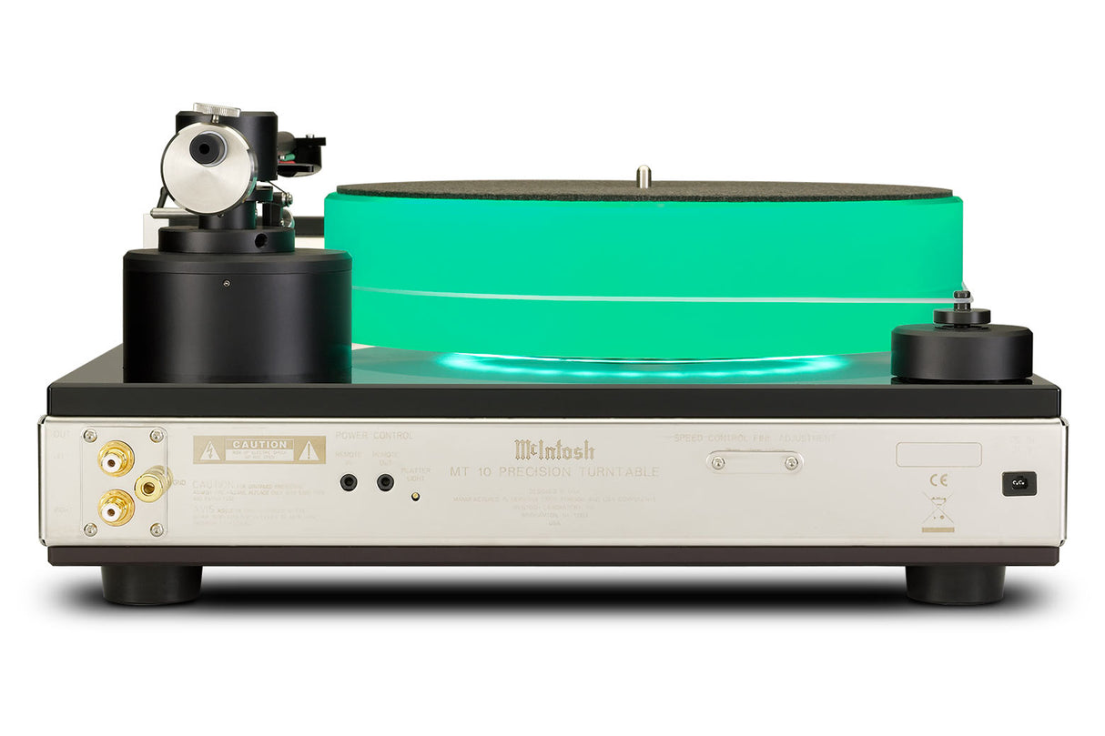 McIntosh MT10, patefonas su MC galvute
