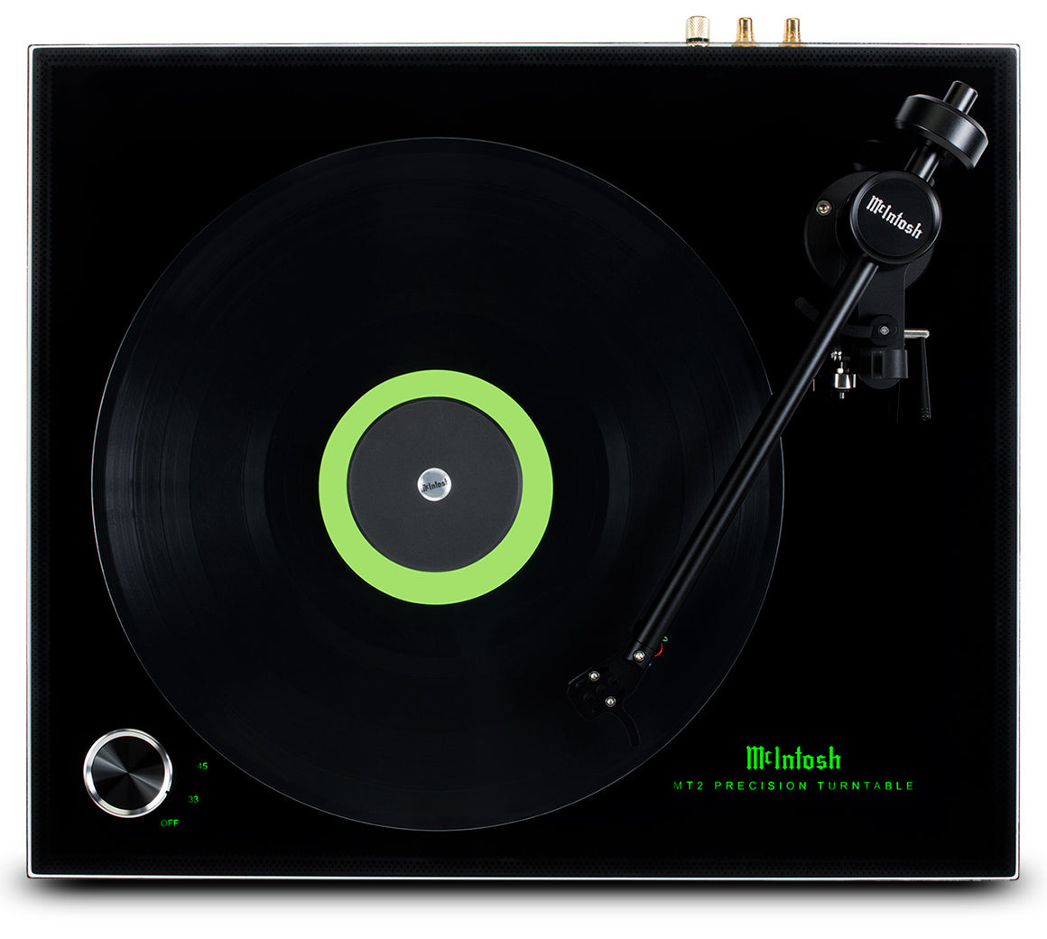 McIntosh MT2, patefonas su MM galvute
