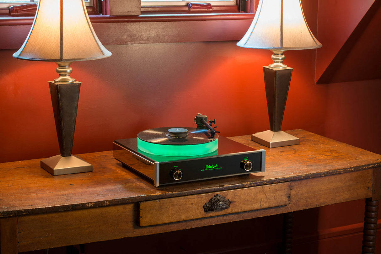 McIntosh MT5, patefonas su MM galvute