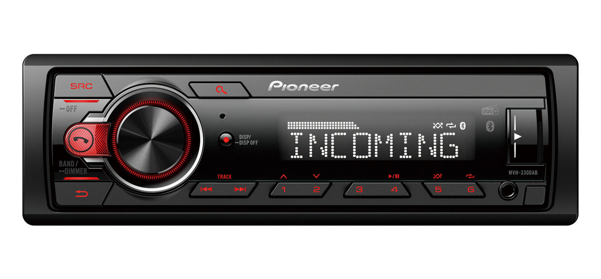 Pioneer MVH-330DAB, automagnetola