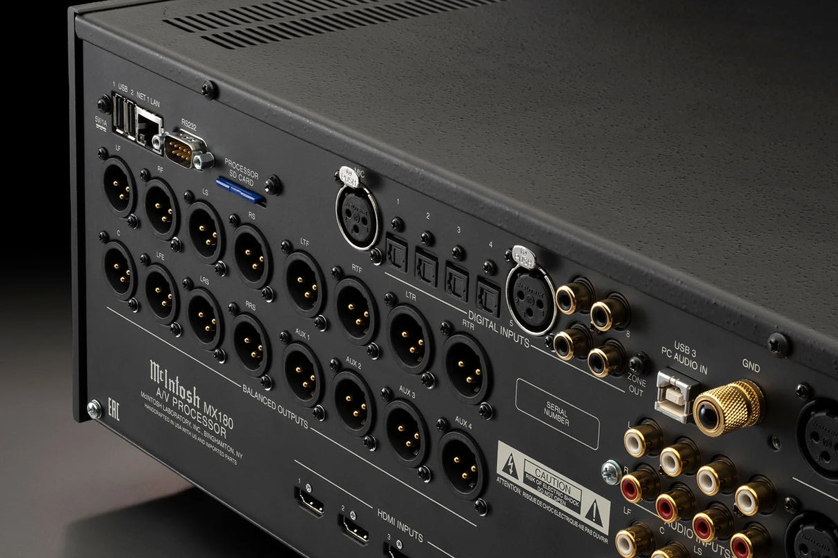 McIntosh MX180, A/V namų kino procesorius