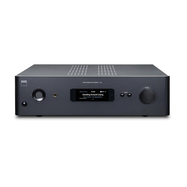 NAD C 399, stereo stiprintuvas su DAC, HDMI eARC ir BluOS palaikymu