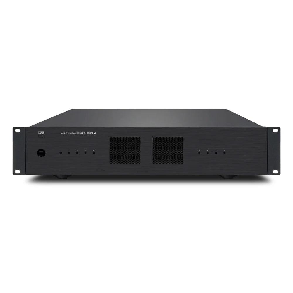 NAD CI 8-150 DSP v2, 8-ių kanalų stiprintuvas su DSP