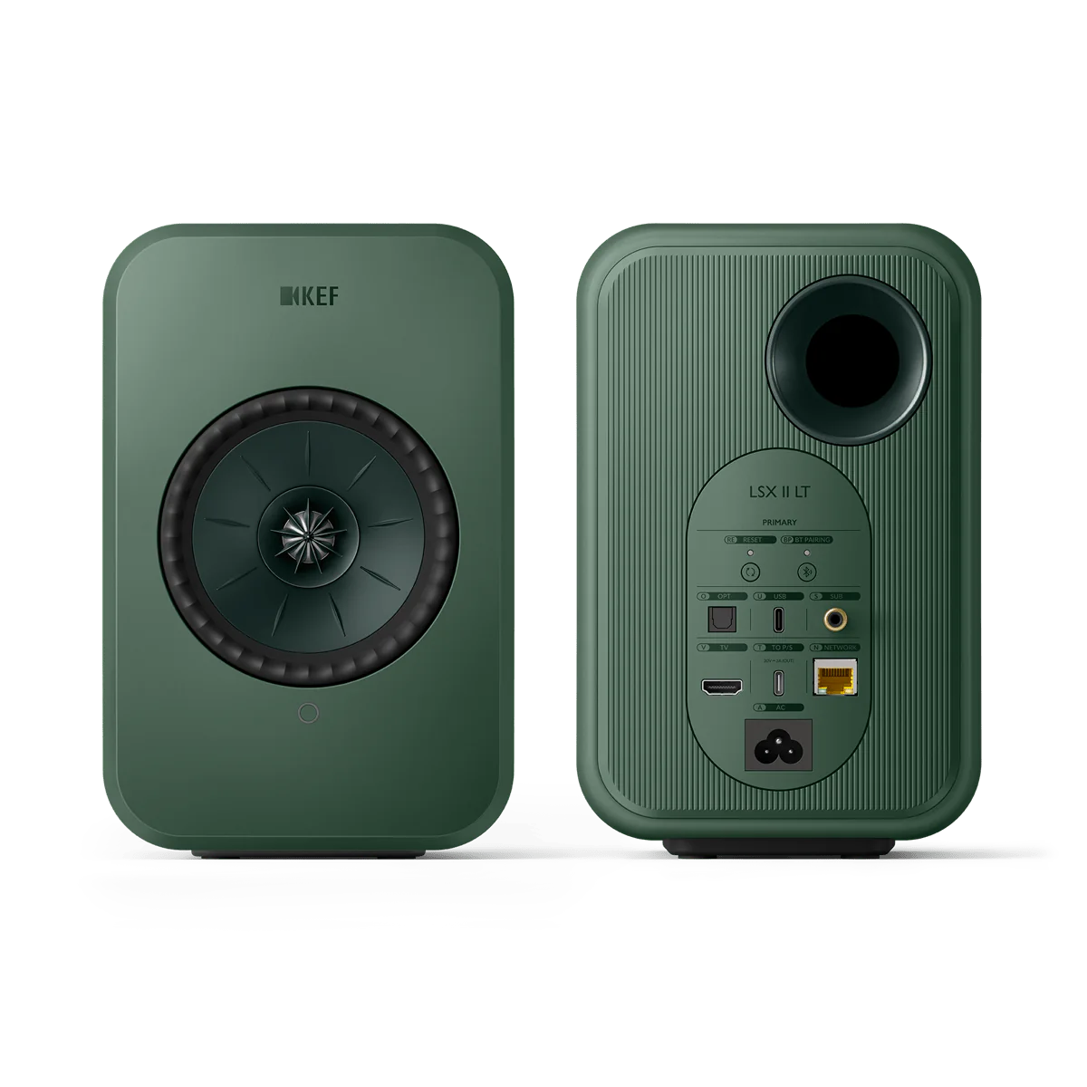 KEF LSX II LT, aktyvios, belaidės Hi-Fi garso kolonėlės (įvairių spalvų)