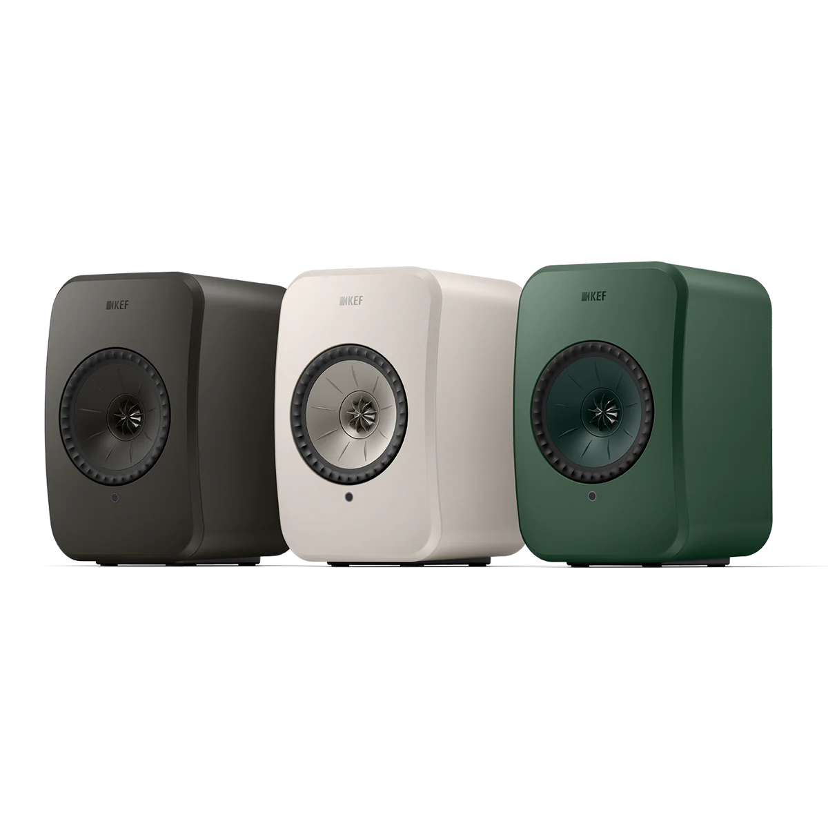 KEF LSX II LT, aktyvios, belaidės Hi-Fi garso kolonėlės (įvairių spalvų)