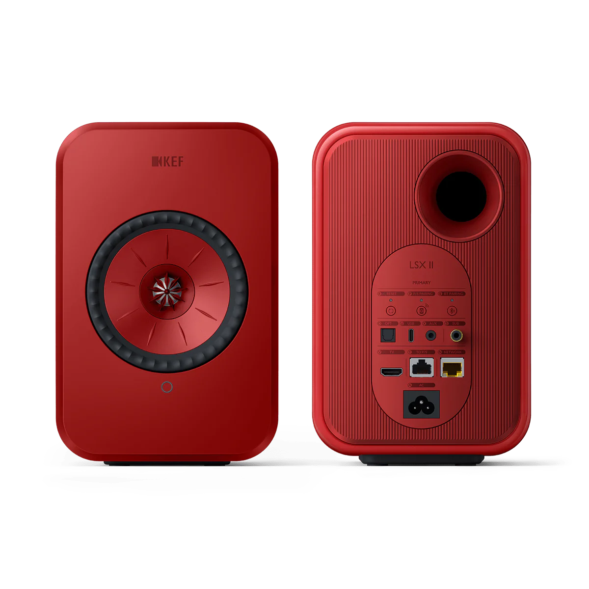 KEF LSX II, aktyvios, belaidės Hi-Fi garso kolonėlės (įvairių spalvų)