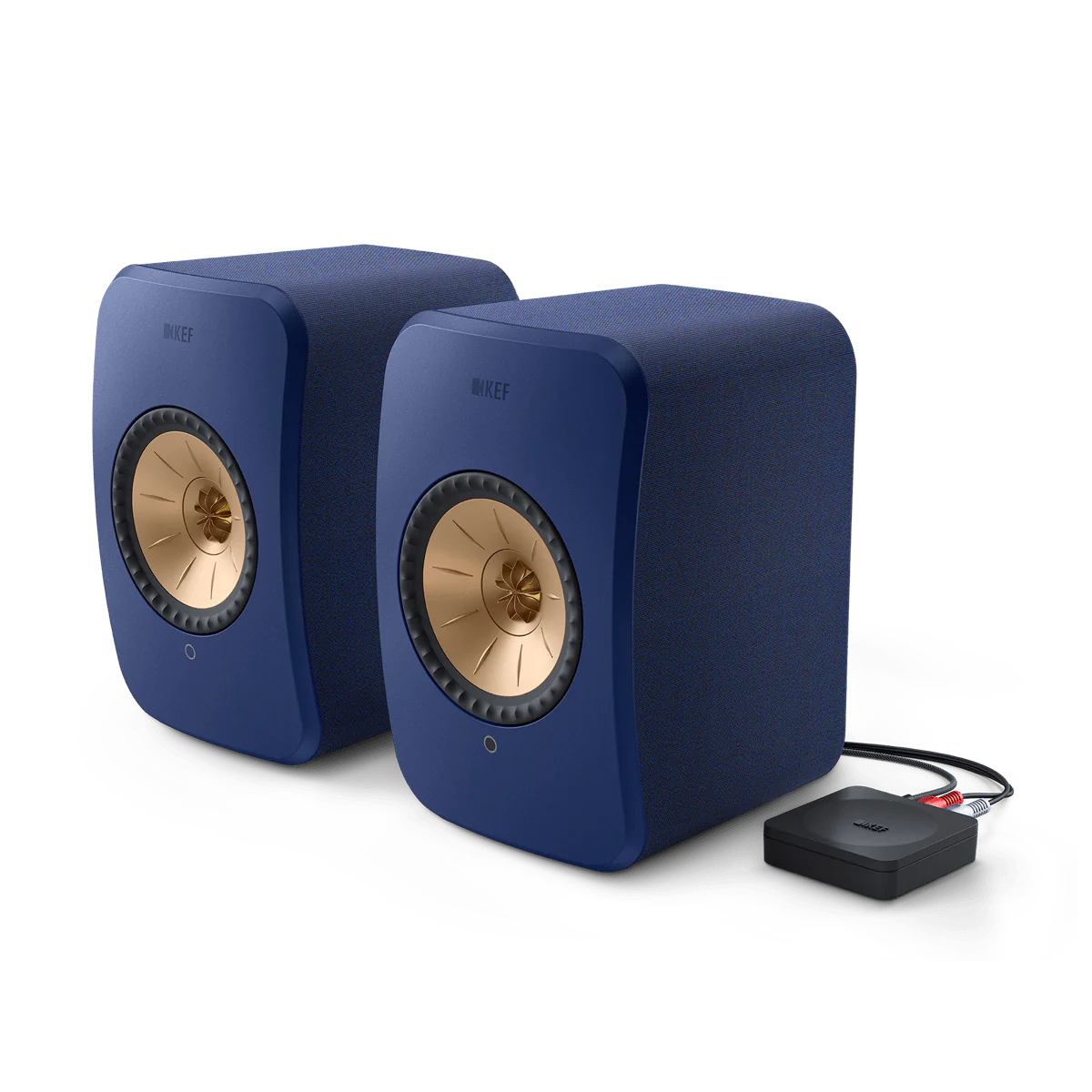 KEF LSX II, aktyvios, belaidės Hi-Fi garso kolonėlės (įvairių spalvų)