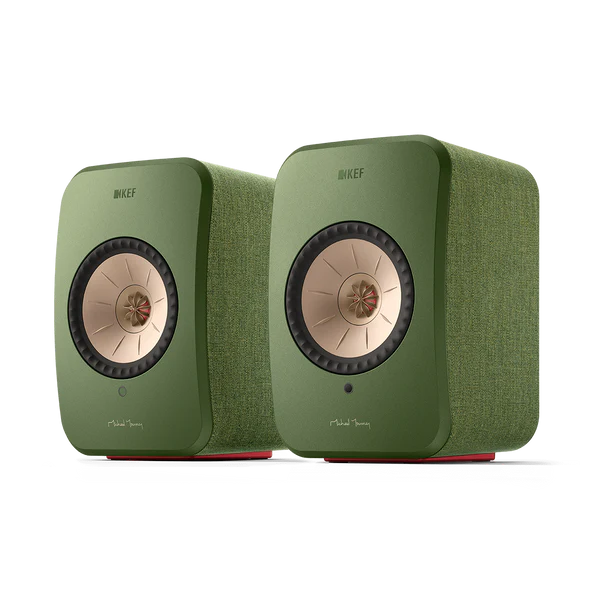 KEF LSX II, aktyvios, belaidės Hi-Fi garso kolonėlės (įvairių spalvų)