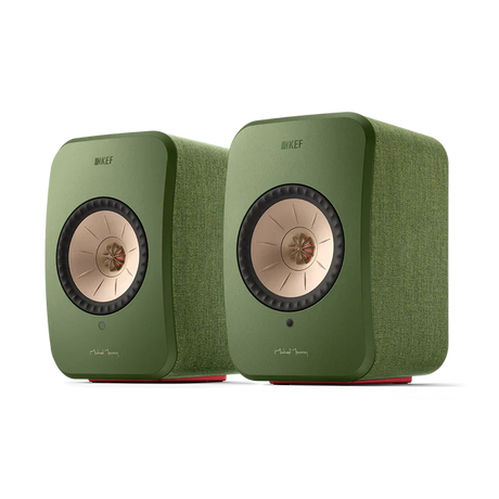 KEF LSX II, aktyvios, belaidės Hi-Fi garso kolonėlės (įvairių spalvų)