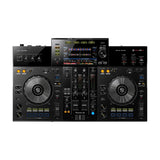 Pioneer DJ XDJ-RR Rekordbox controller - ekranas su bangomis ir jungtys gale