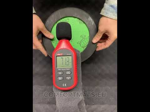 COMFORT MAT TITAN (8mm), garso izoliacija
