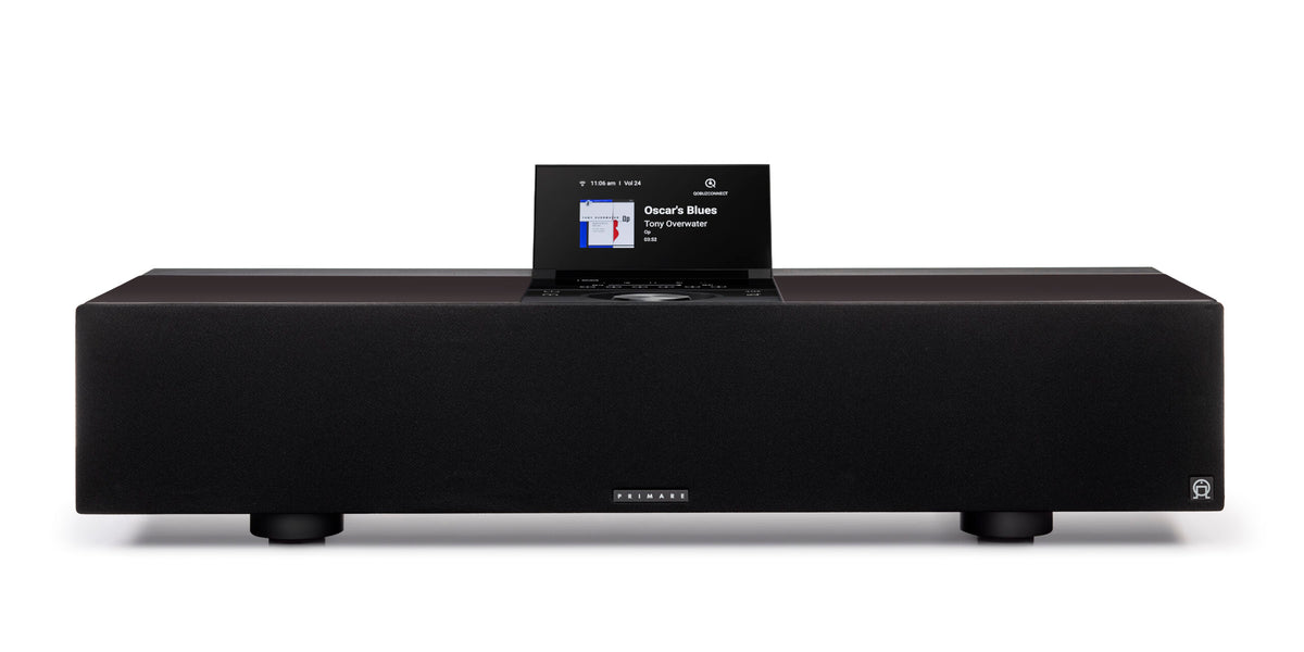 Primare Allt-i-Ett, aktyvi belaidė Hi-Fi garso sistema, 300 W