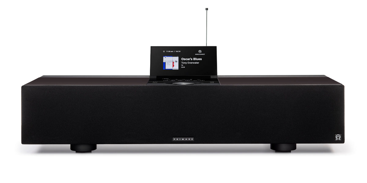 Primare Allt-i-Ett, aktyvi belaidė Hi-Fi garso sistema, 300 W