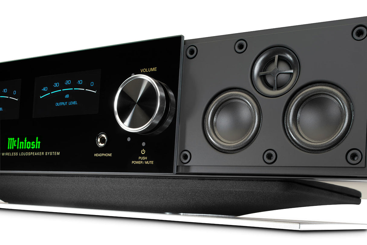 McIntosh RS250, belaidžių kolonėlių garso sistema, 650W