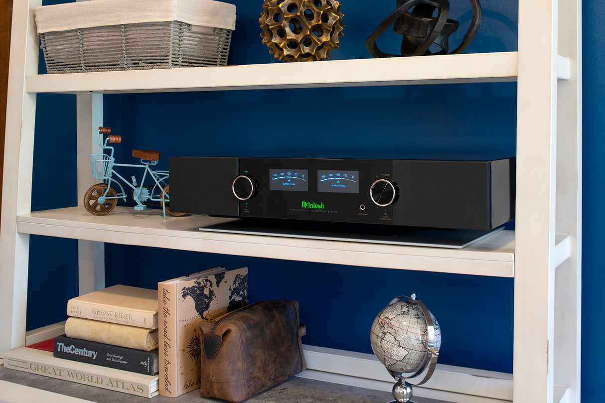 McIntosh RS250, belaidžių kolonėlių garso sistema, 650W