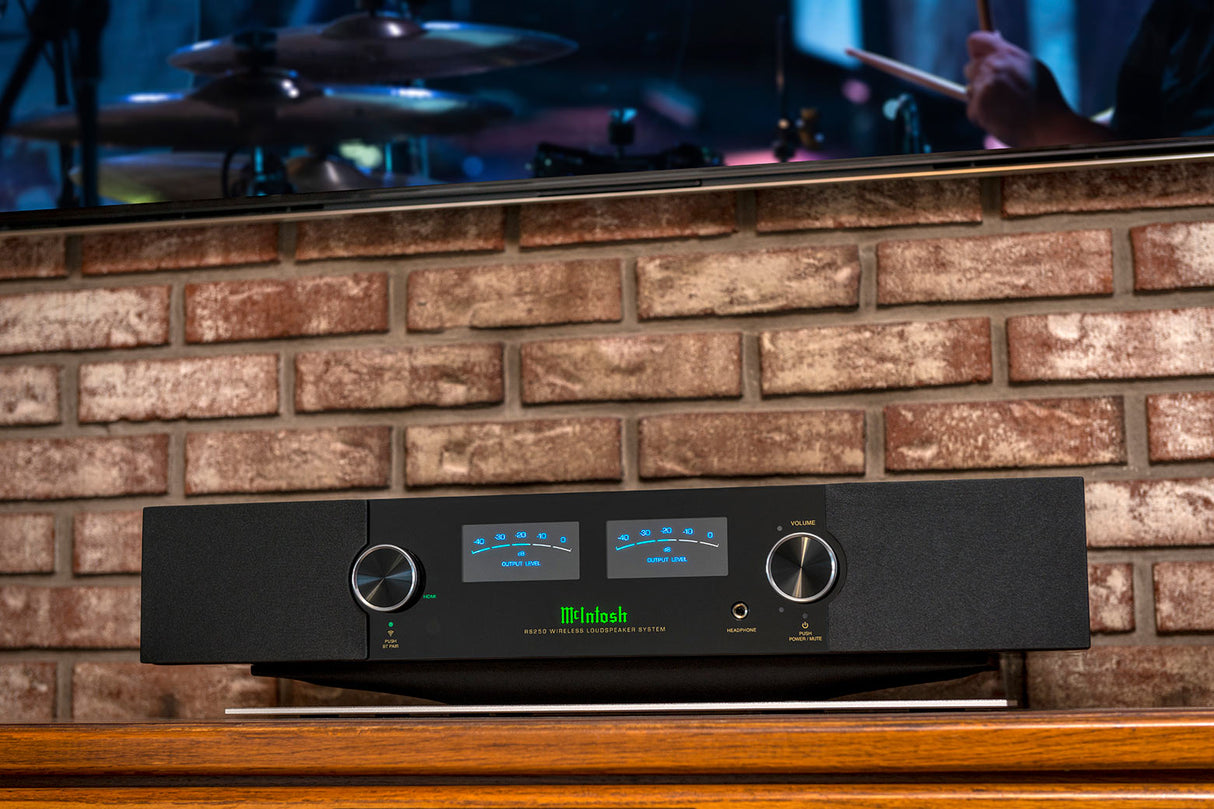 McIntosh RS250, belaidžių kolonėlių garso sistema, 650W