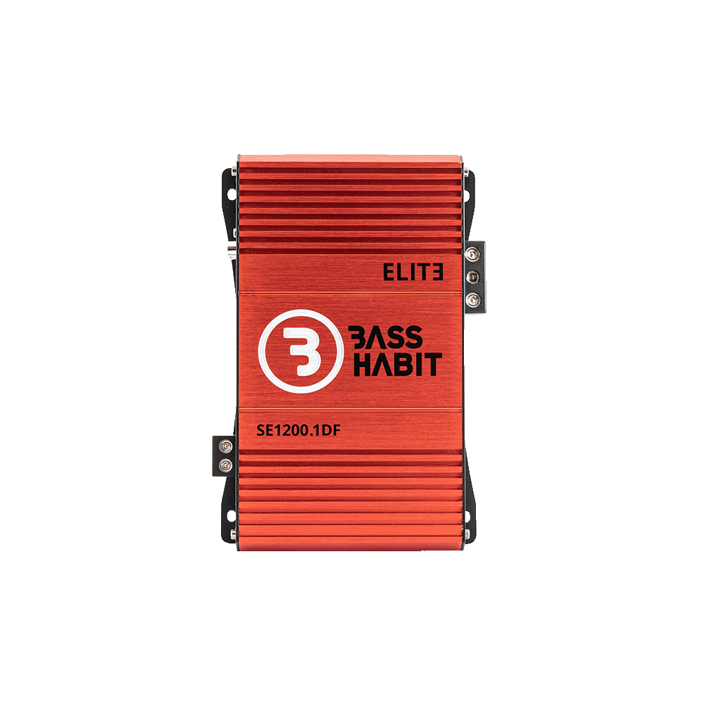 Bass Habit SPL Elite 1200.1DF, mono automobilinis garso stiprintuvas