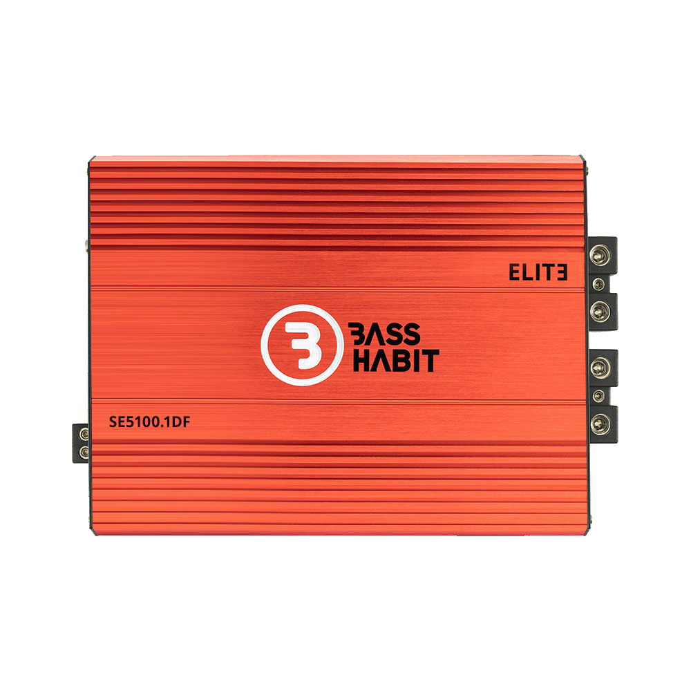 Bass Habit SPL Elite 5100.1DF, mono automobilinis garso stiprintuvas