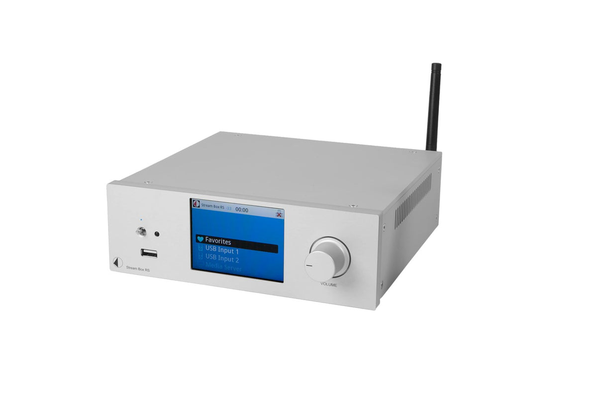 Pro-Ject Stream Box RS, tinklo grotuvas, internetinis radijas ir D/A keitiklis (įvairių spalvų)