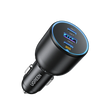 UGREEN 130W automobilinis įkroviklis, 2x USB-C + USB