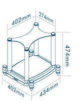 Wharfedale ELYSIAN 2R Stands, stovas Wharfedale ELYSIAN 2R kolonėlei