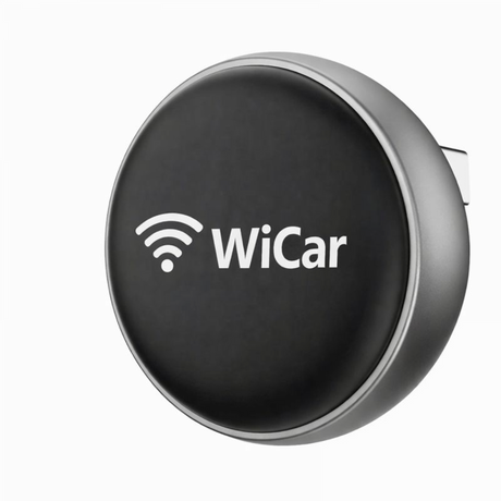 WiCar3, CarPlay ir Android Auto belaidis adapteris, Wi-Fi 5 GHz, Bluetooth
