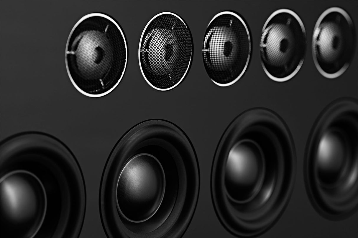 McIntosh XCS1.5K, centrinė garso kolonėlė su linijine garsiakalbių sistema