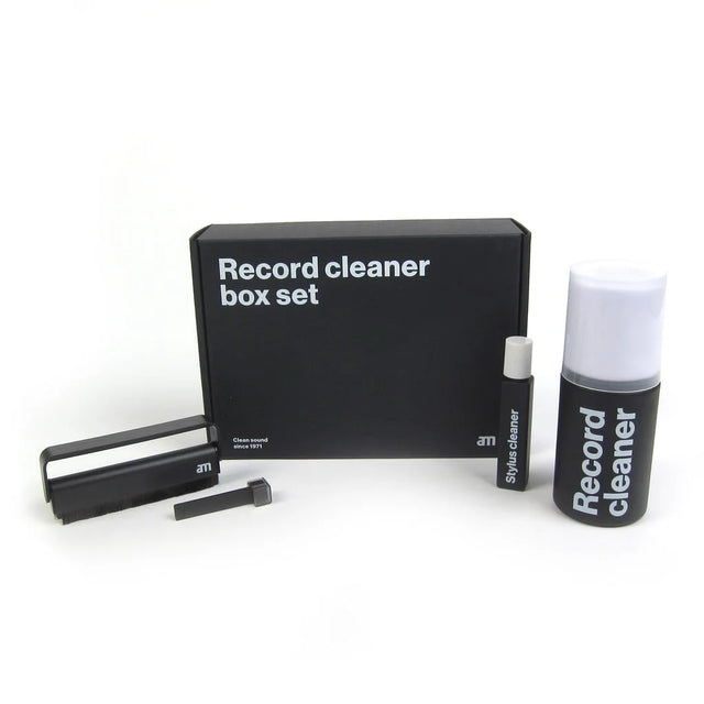 AM Clean Sound Record Cleaner Box Set, priežiūros priemonės patefonui