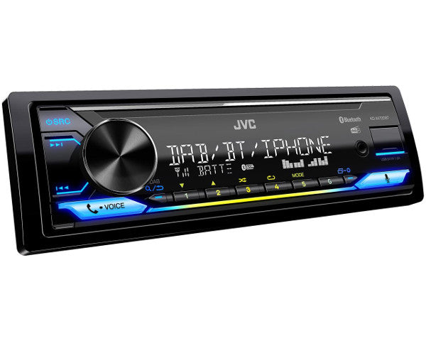 JVC KD-X472DBT, USB MP3 magnetola su AUX įėjimu