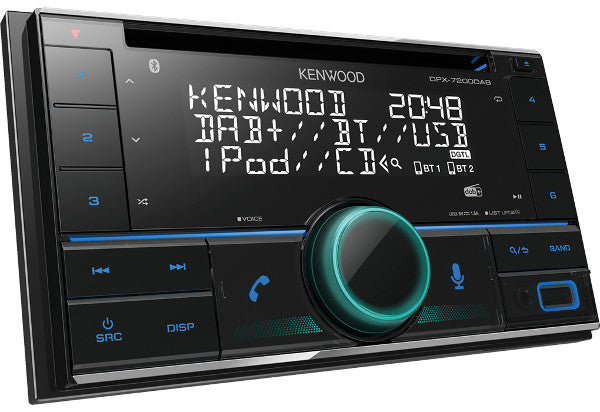 Kenwood DPX-7200DAB 2-DIN USB/CD MP3 magnetola su AUX