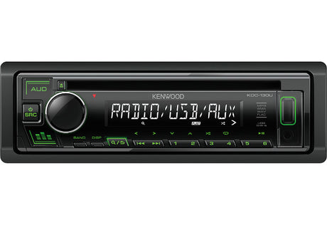 Kenwood, KDC-130UG CD/USB MP3/WMA automagnetola su AUX įėjimu