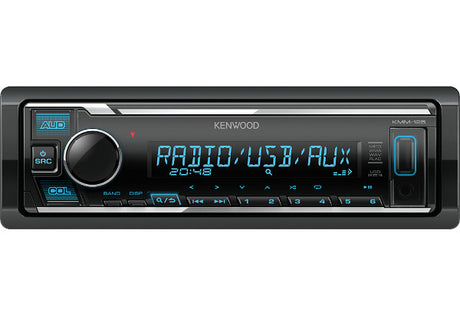 Kenwood KMM-125 USB MP3/WMA automagnetola su AUX įėjimu