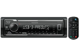 Kenwood KMM-106 USB MP3/WMA automagnetola su AUX įėjimu su pulteliu