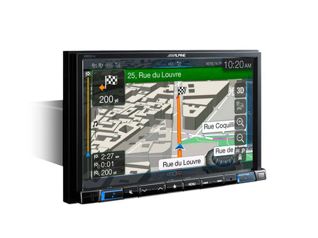 Pažangi navigacinė sistema Alpine X801D-U, su 8-ių colių ekranu GPS navigacija Alpine AUTOGARSAS.LT