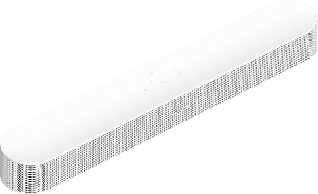 Sonos Beam (Gen2) soundbar'o ir Sonos SUB Mini, žemų dažnių garso kolonėlės komplektas (įvairių spalvų)- soundbaras