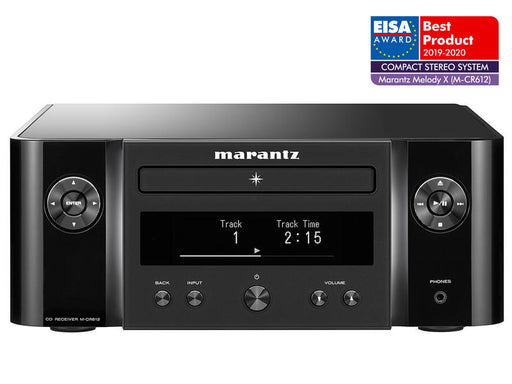 Marantz MELODY X, tinklinis stereo resyveris- stiprintuvas -Juodas