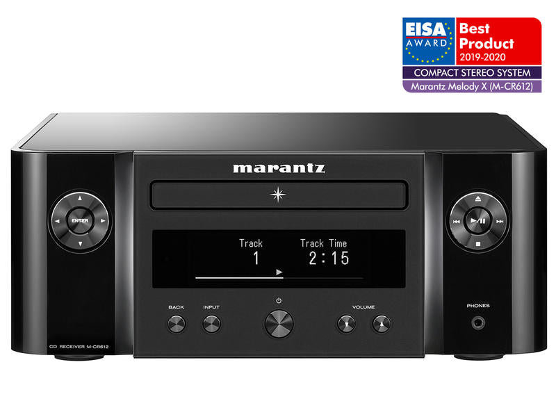 Marantz MELODY X, tinklinis stereo resyveris- stiprintuvas -Juodas