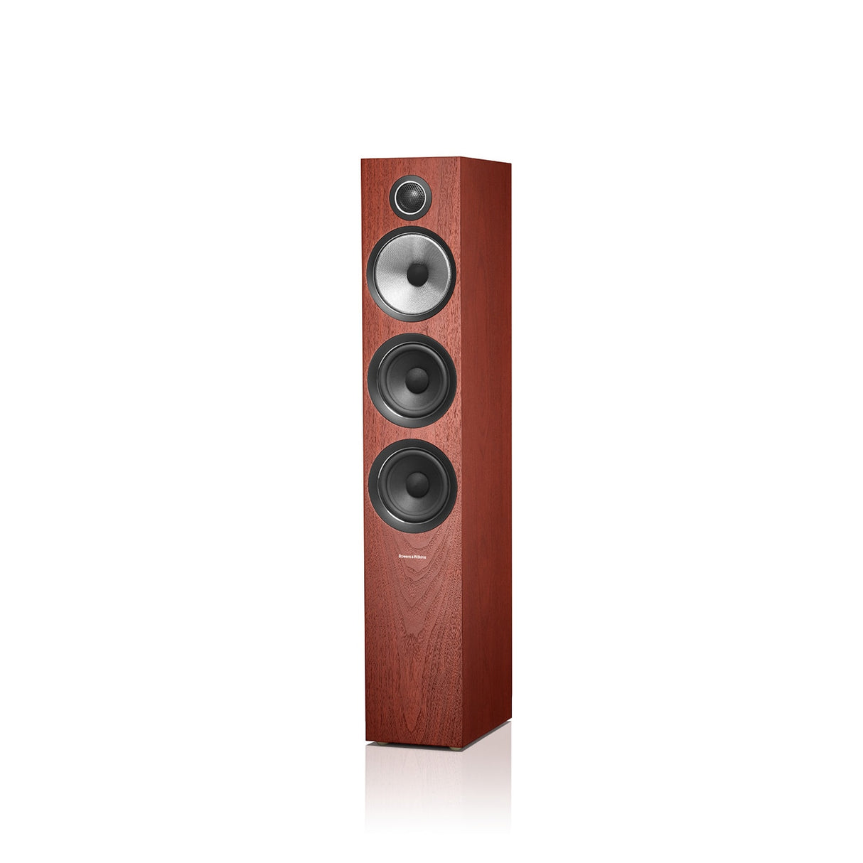 Bowers & Wilkins 704 S2, grindinė garso kolonėlė (įvairių spalvų)  - Raudonmedis