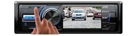 AV grotuvas su 3" ekranu JVC KD-X560BT, BLUETOOTH, USB, AUX Magnetolos JVC AUTOGARSAS.LT