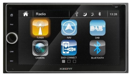 Multimedijos sistema Xzent X-422 su GPS navigcija HDMI, DAB+ Multimedija Xzent AUTOGARSAS.LT