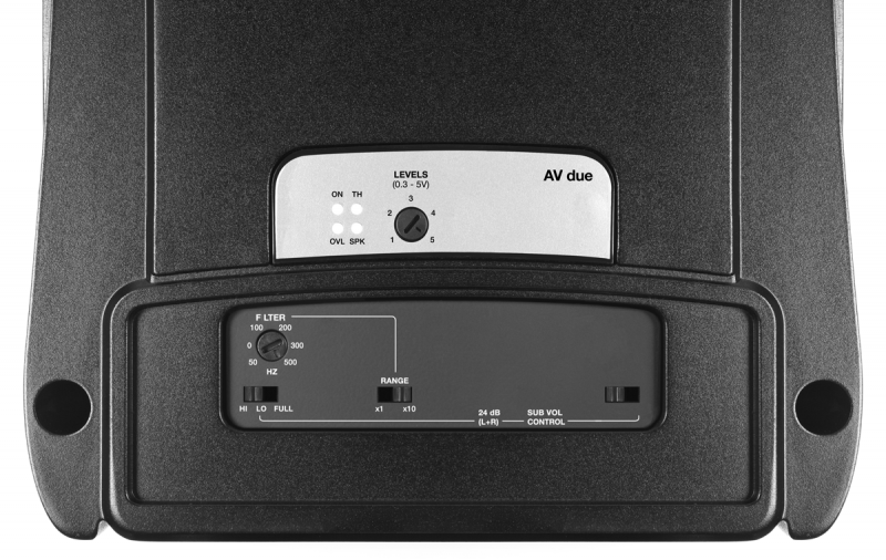 Audison AV Due, automobilinis garso stiprintuvas- valdymas