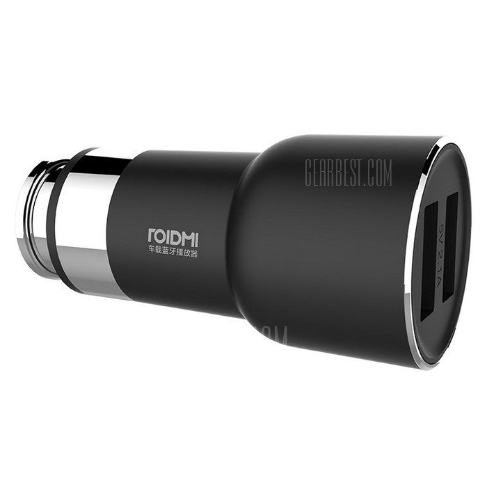 Krovimo adapteris automobiliui Original Xiaomi ROIDMI su Bluetooth Priedai Raodmi AUTOGARSAS.LT