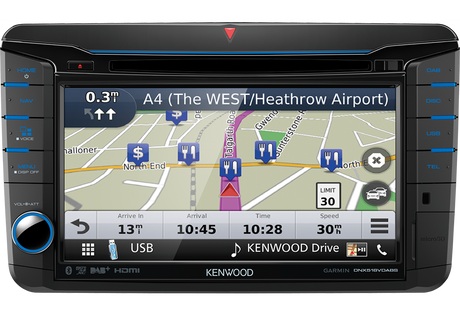 Kenwood DNX518VDABS, Automagnetola- multimedija - navigacija