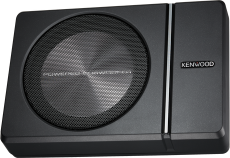 Kenwood KSC-PSW8, kompaktiškas žemų dažnių garsiakalbis - pasvira